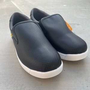 Black slip-ons. Size 10.5 mens.